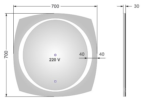 Зеркало ILLUSION