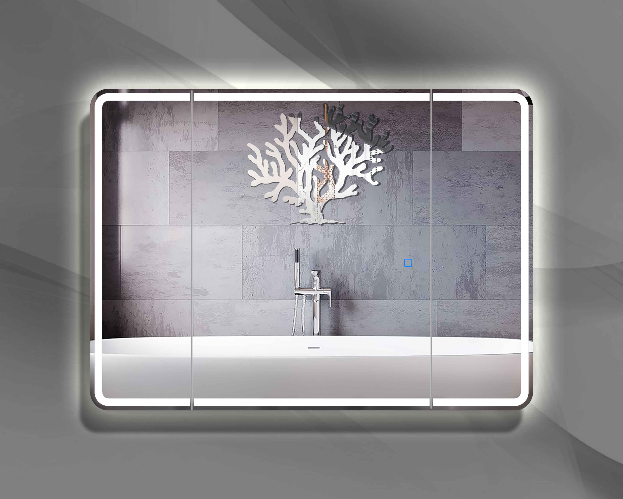 Зеркальный шкаф MARTA-3 